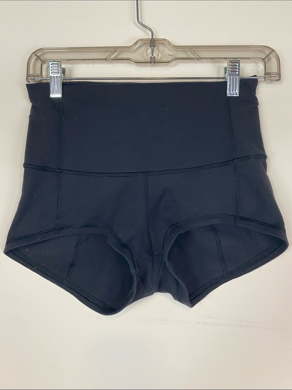 lululemon athletica High-Rise Black Performance Shorts Yoga